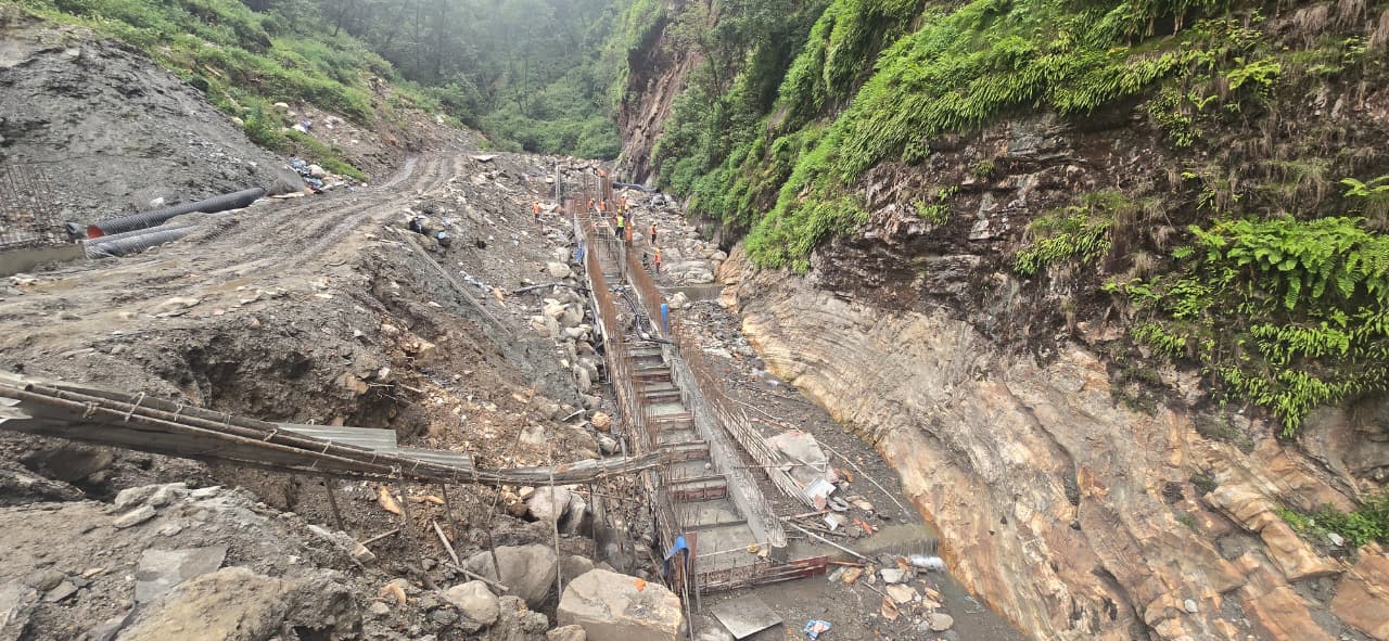 Pegu Headworks works Progress